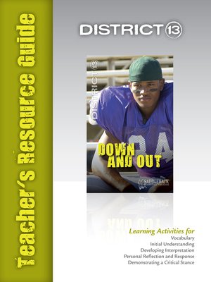 cover image of Down and Out Teacher's Resource Guide